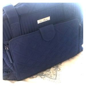 Blue Vera Bradley Diaper Bag